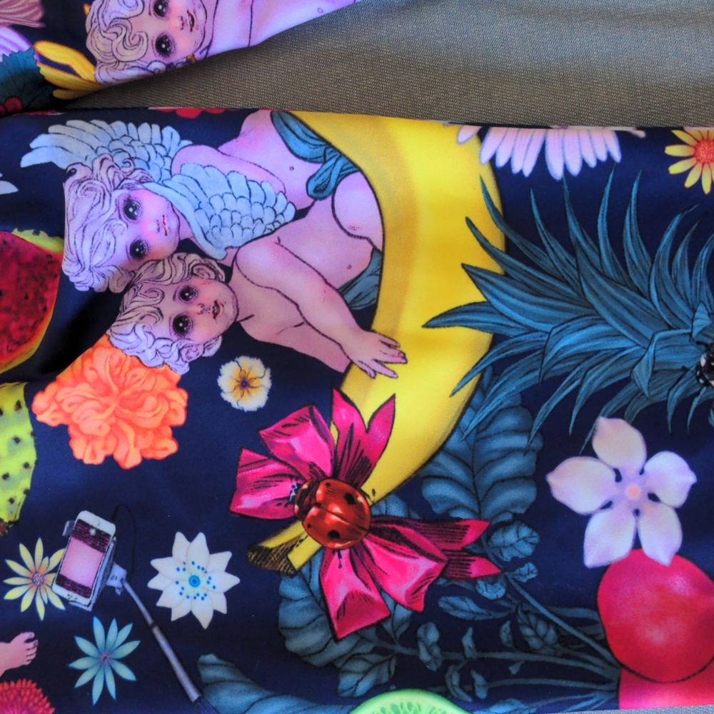 Beautiful Genius x Jordan Piantedosi maximalist fruit+ cherub leggings - Picture 10 of 13